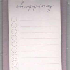 Anotador C/Iman Chic Shopping List