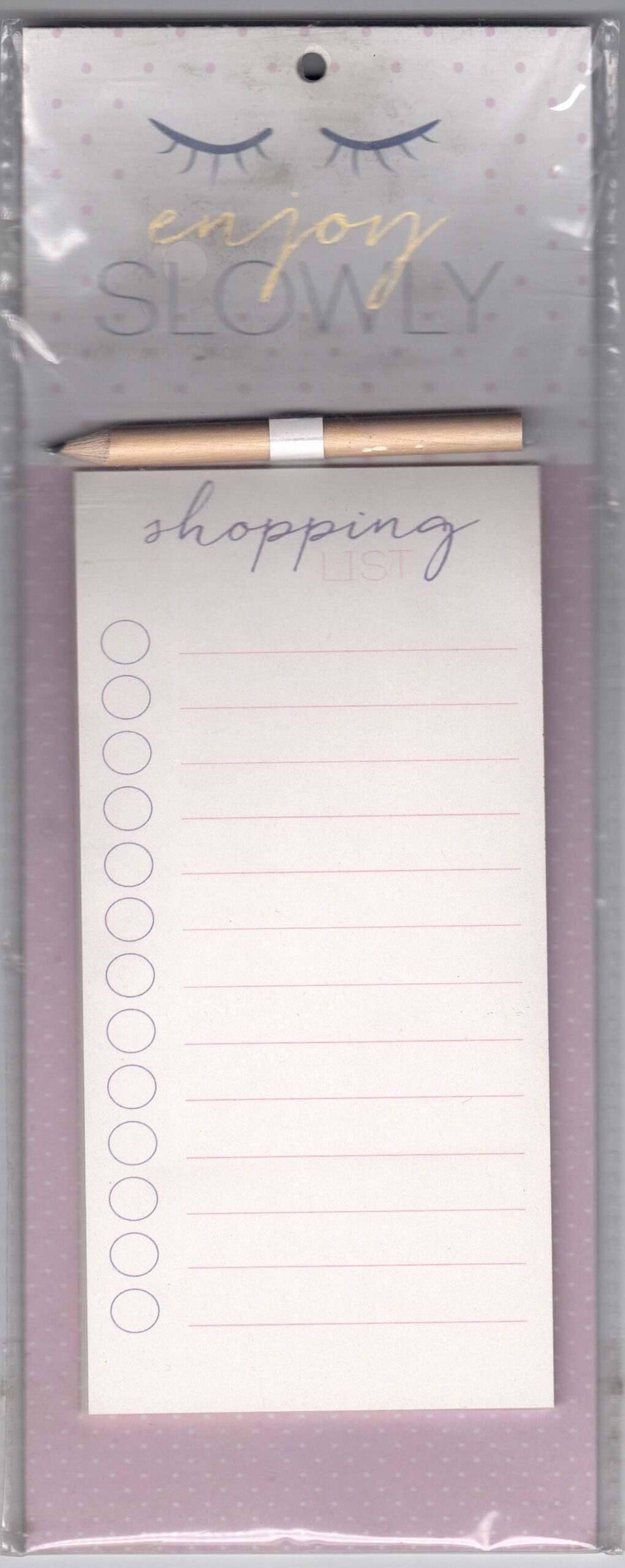 Anotador C/Iman Chic Shopping List