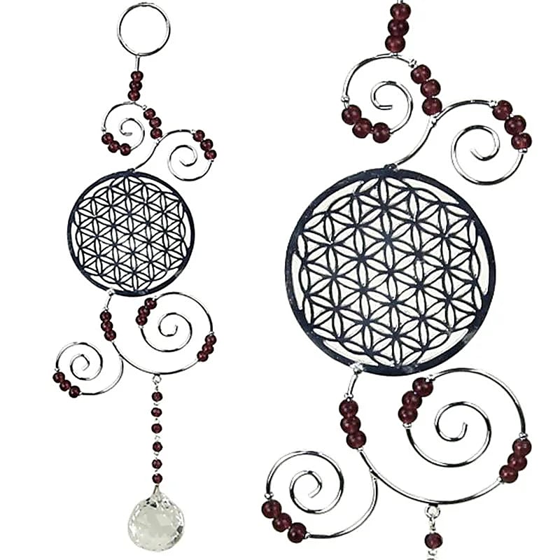 Colgante Feng Shui - Flor de la vida 20cm