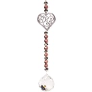 Corazon y Bola Bola Cristal Feng Shui 16cm