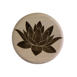 Símbolo Flor de Loto haya 13 cm