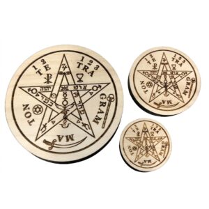 Tetragramatón 5,5cm madera