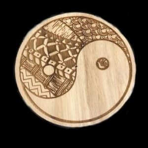 Quemador Varillas Yin y Yang 8cm