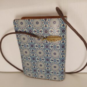 Libreta Carpeta Mini Con Lazo (Azul)