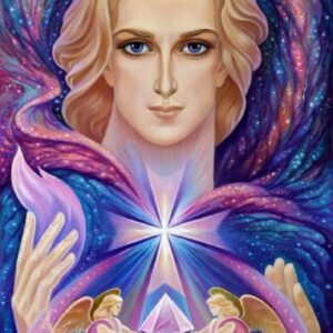 Estampa Arcangel Zadkiel pequeña