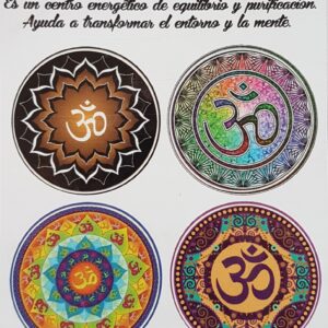 Pegatinas Om Varios Colores Peq x 4