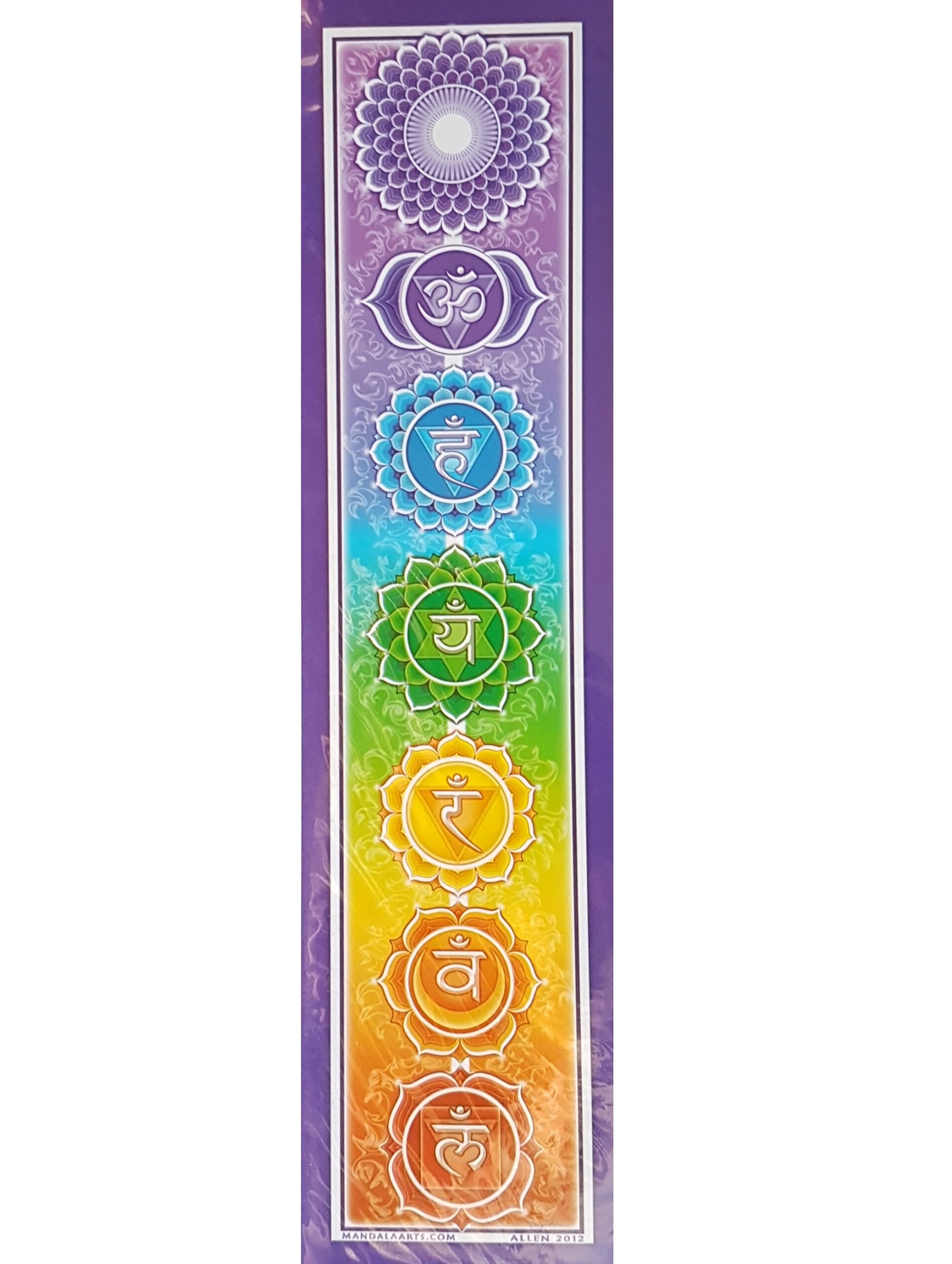 Pegatina para coche Chakar arcoiris 28*7