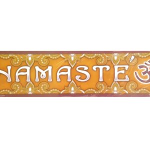 Pegatina coche Namaste & OM 28*7cm