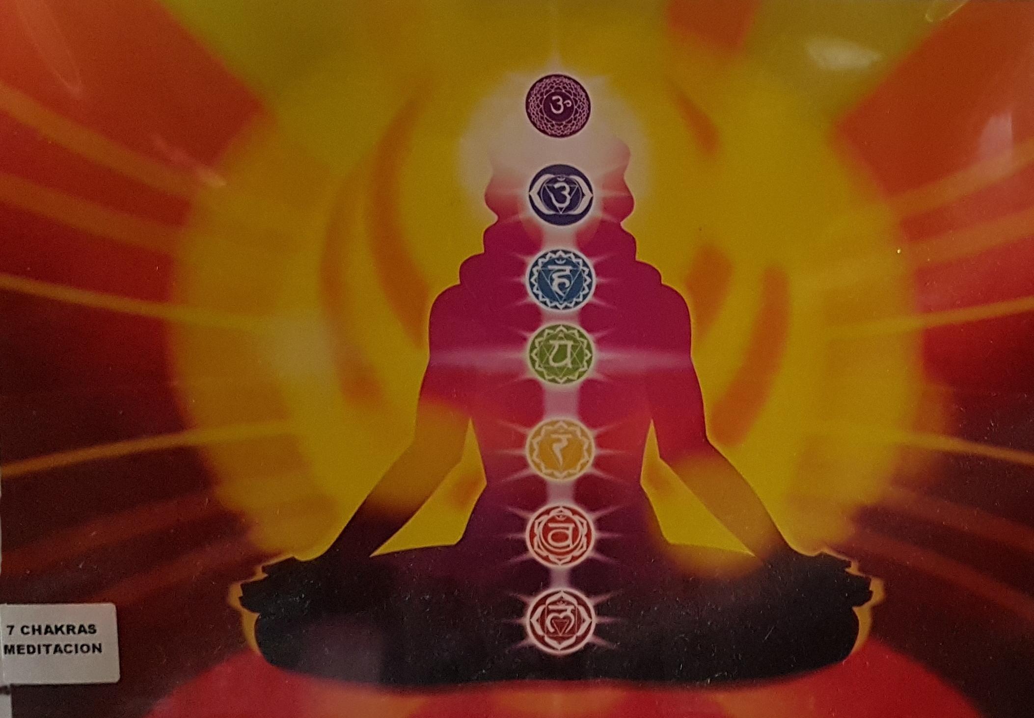 Lamina 7 Chakras Meditacion