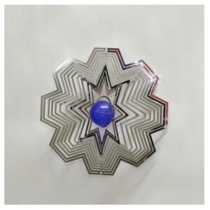 Movil acero octogonal c/bola 15cm