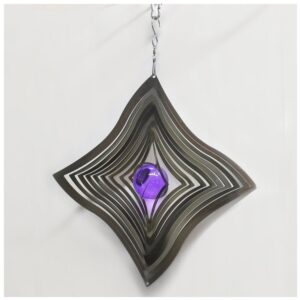 Movil acero rombo c/bola 15cm