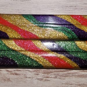Quemador incienso arcoiris lacado 26cm