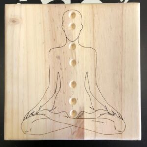 Reiki Parrilla Chakras Sin Gemas 25cm x 25cm