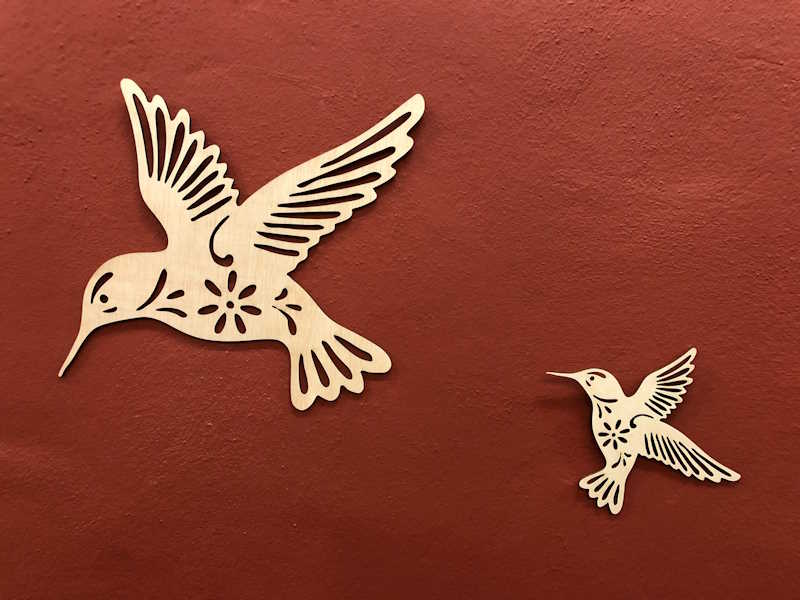 Retablo Colibrí 47 cm