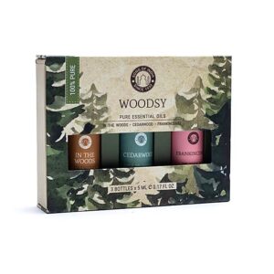 Set Aceites Esenciales Woodsy - 10ml 3 x 5ml