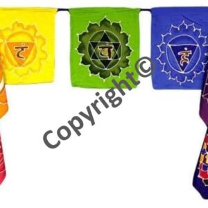Bandera/Batik Chakras Grande Horizontal 24x36cm
