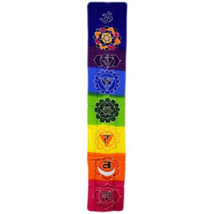 Banner vertical Chakra Arco Iris 183x35cm