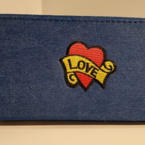 Billetera Love Doble Cremallera