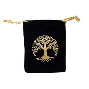 Bolsa Terciopelo Arbol De La Vida 10x11cm