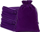 Bolsitas Violetas de Terciopelo 9 x 12cm