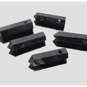 Colgante Punta Agujereada Turmalina 40mmX10mm