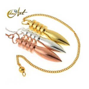 Pendulo Osiris Pilar Color Plata/Bronce/Cobre