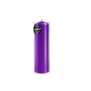 Velón Ritualizar Violeta 15x6cm