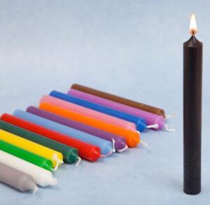 Vela corta Negra 11,5x1,7cm