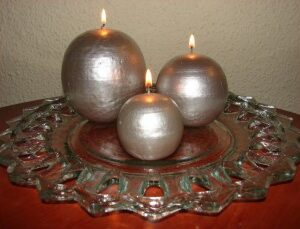 Velon Esfera Plata Pequeña