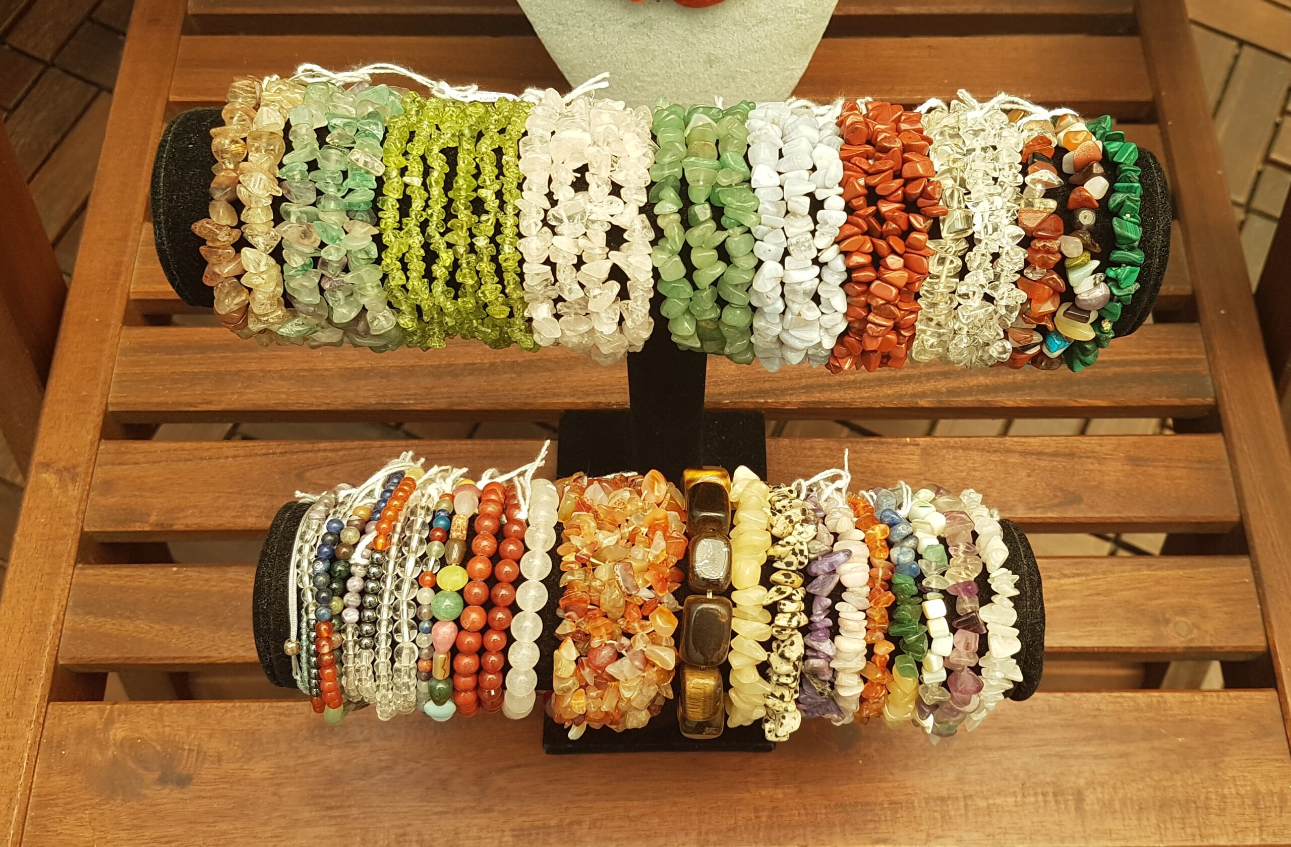 Lote Pulseras de Gemas Naturales
