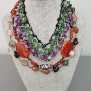 Lote Collares de Gemas