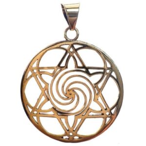 Colgante Mandala Estrella De Bronce