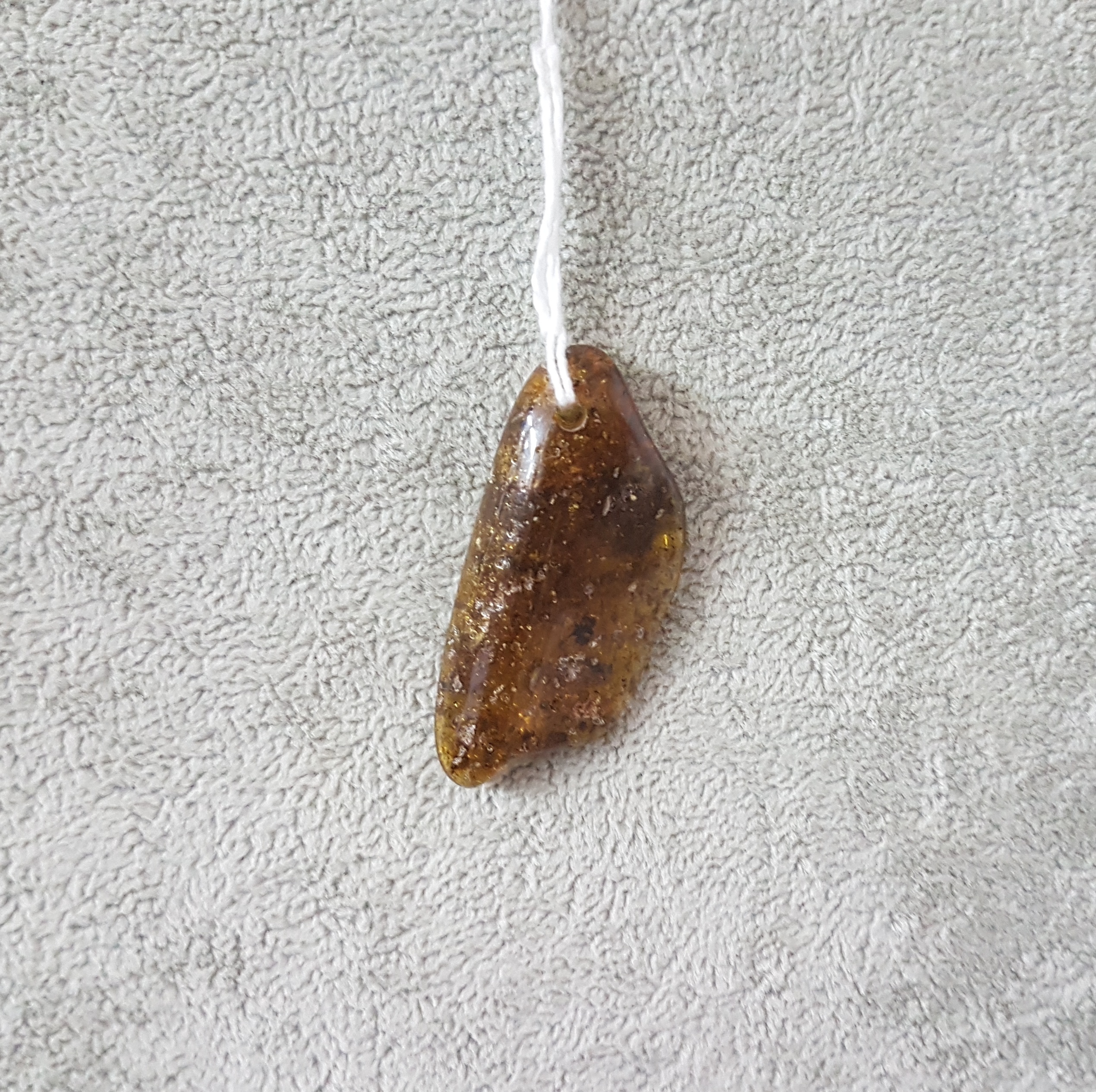 Ambar Rodado Colgante 2x5cm