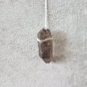 Cuarzo Ahumado Colgante Punta 23g