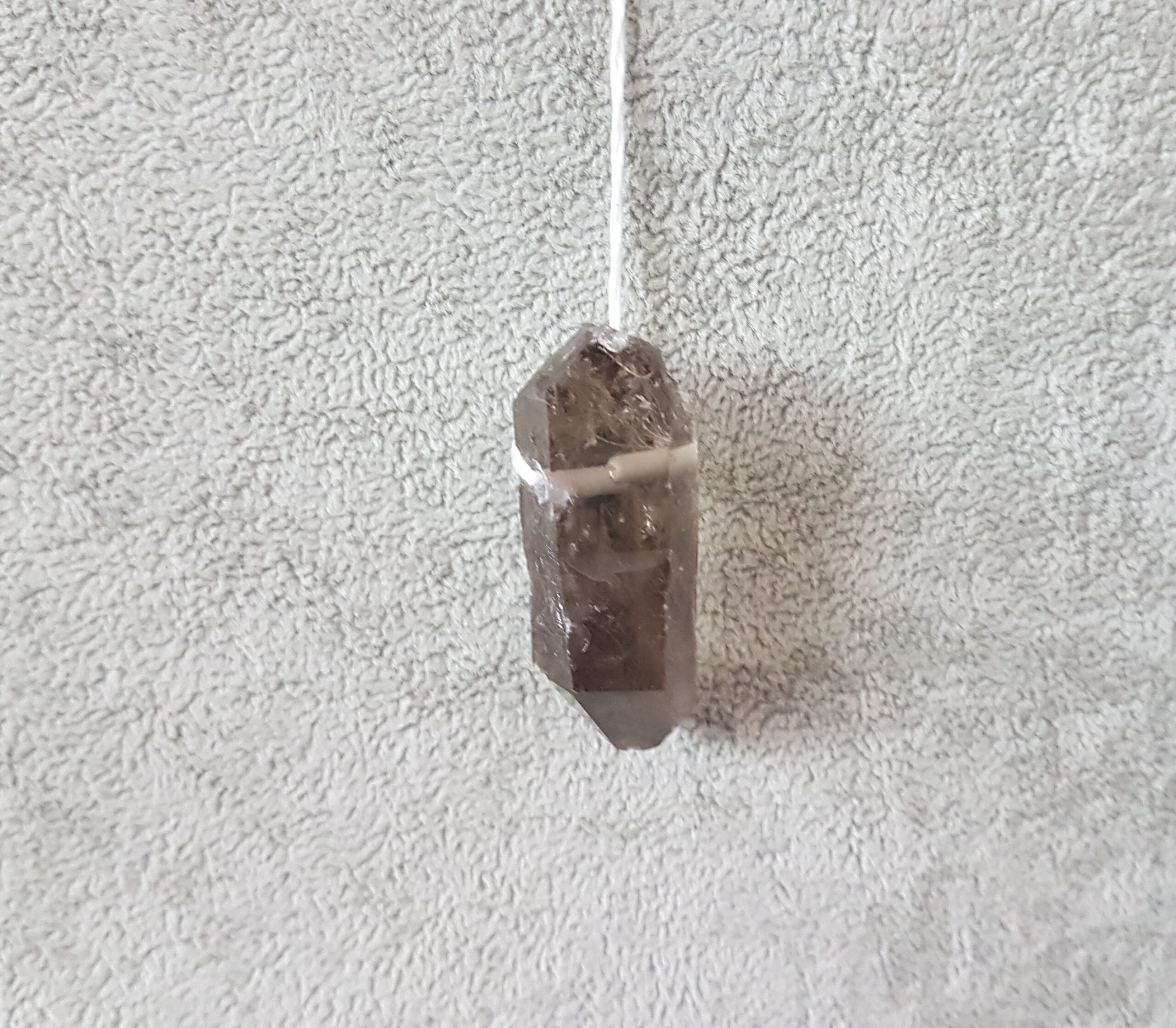 Cuarzo Ahumado Colgante Punta 23g