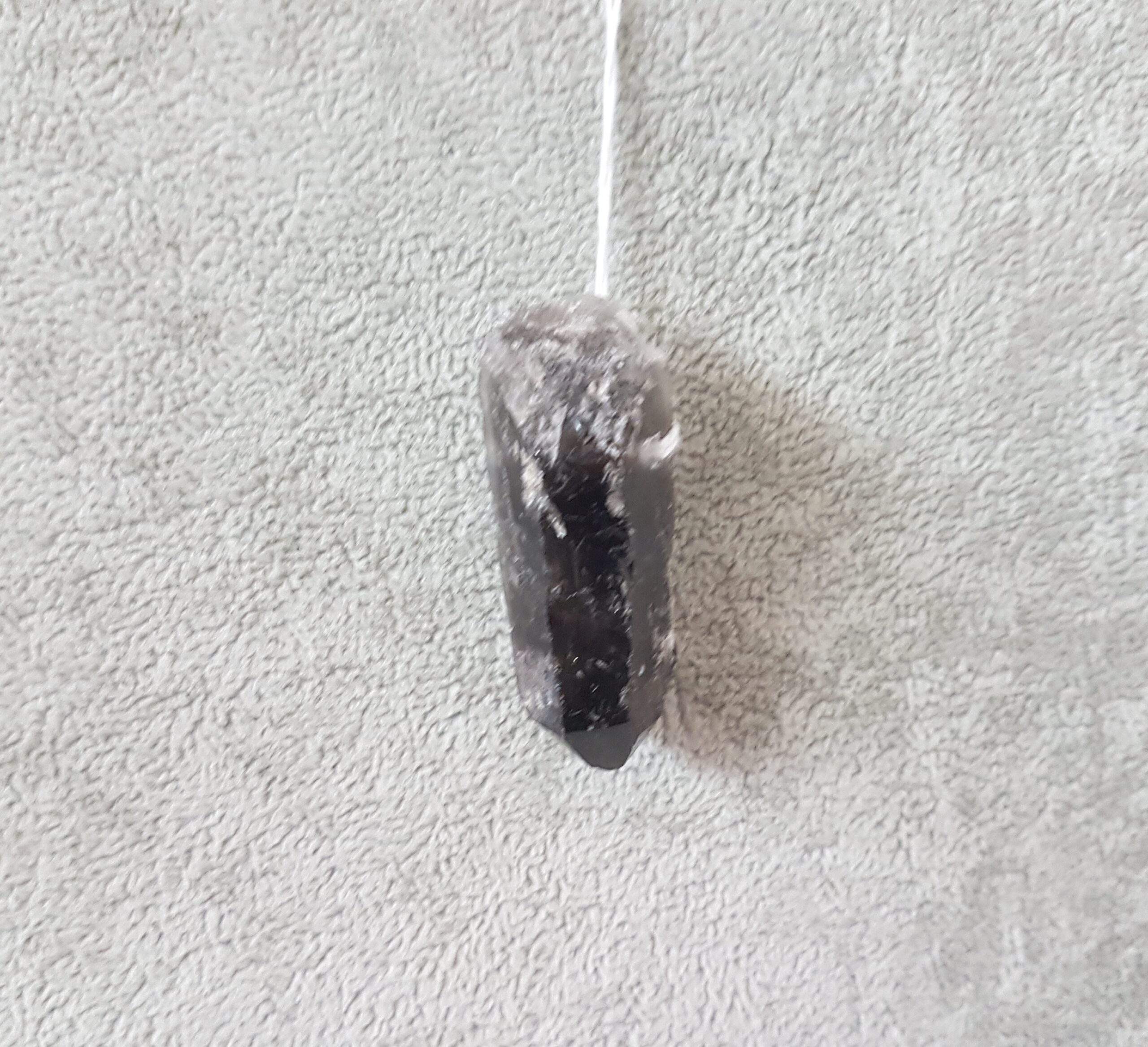 Cuarzo Ahumado Colgante Punta 28g
