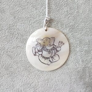 Nacar Colgante Ganesha