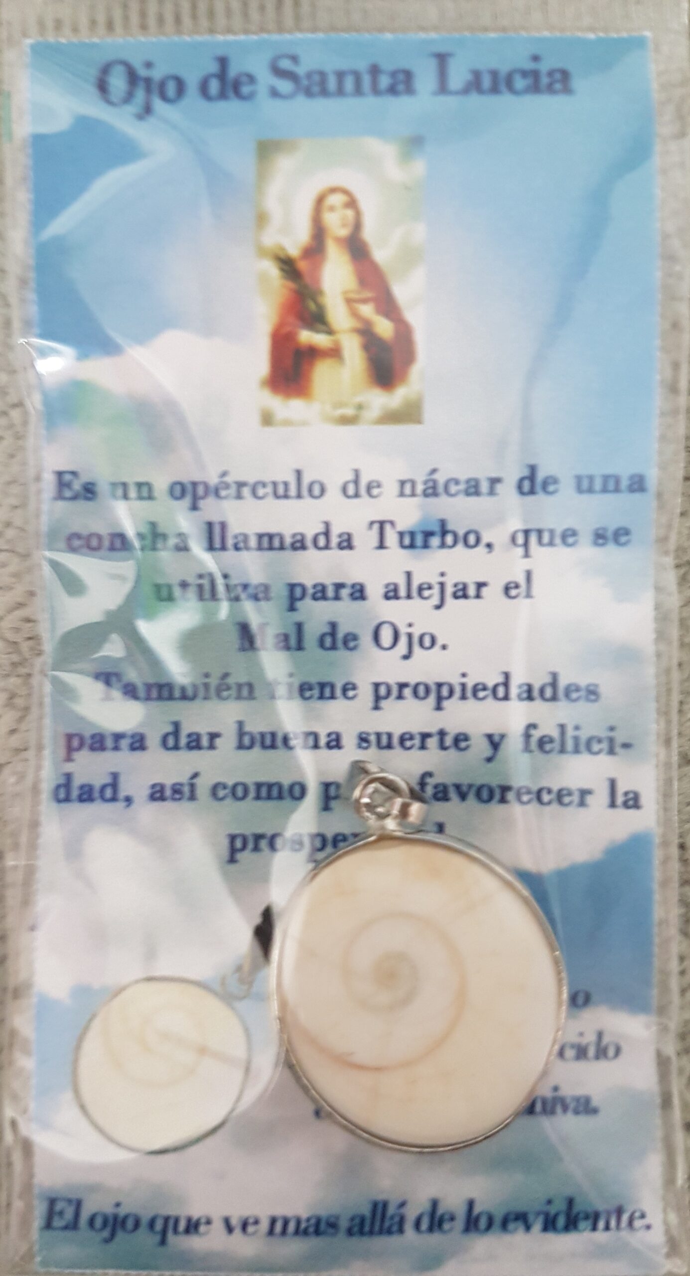 Colgante Ojo De Shiva Metal - Imagen 3